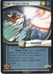 Dragonball Z CCG - Majin Death Focus #15 Rare - Picture 1 of 1