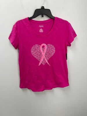Camiseta City Streets Rosa Concientización sobre el Cáncer de Mama Para Mujer Talla PS Pequeña Foto 1 de 4