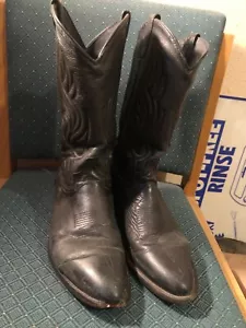 Abilene, black, leather boots size 10D see photos - Picture 1 of 9