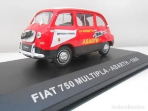 1/43 COCHE FIAT MULTIPLA 750 ABARTH 1965 1:43 CAR MODEL ITALIA alfreedom - Foto 1 di 1