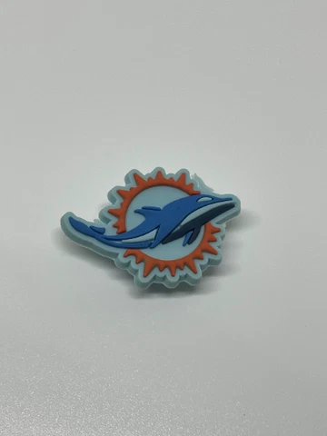 For Miami Dolphins Football | Shoe Charms Accent Cover