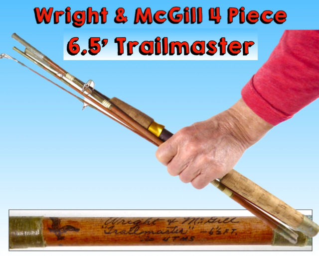Wright & McGill Vintage Fishing Rods for sale