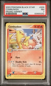 Pokemon Combusken Winner Promo 009 - PSA 7 - Picture 1 of 2