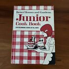 1972 Better Homes and Gardens Junior Cook Book Vintage Children's Cook Book