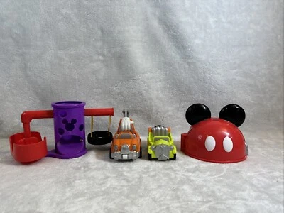 Fisher Price Клубный домик Микки Мауса 2009 Лот 2 Автомобили, Игровой набор и Палатка Микки - Изображение 1 из 4