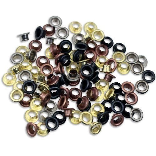  Ojales de Metal Zapatos Ropa Artesanía - 4 Colores Nuevos 100 piezas 3/16" Foto 1 de 1