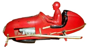 Modelo Vintage ""One Man Motorized Bobsled"" ¿tal vez? Built Up Some What - Imagen 1 de 9