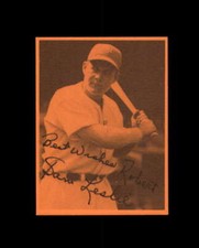 Sam Leslie Signed 1974 TCMA 1936-1937 Giants New York Giants Autograph