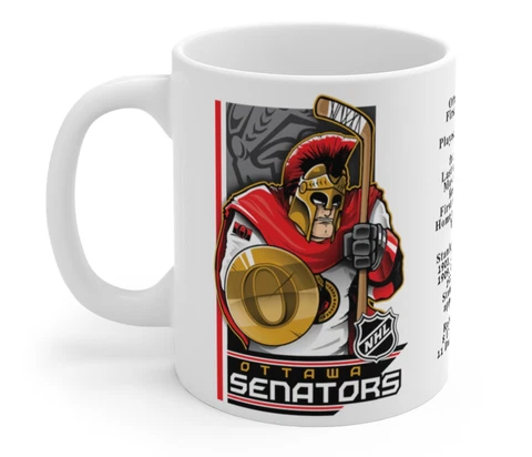 Ottawa Senators ART Mug Coffee Tea Gift Fun Team Hockey Souvenir Cover