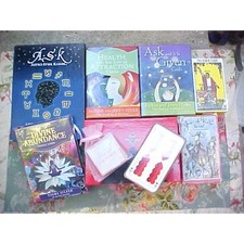 LOT 9 BEGINNER Tarot Oracle Cards Ester Hicks Divine Abundance Learn Astrology