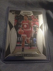 2019-20 Prizm Draft Picks Base #16 Romeo Langford Rookie Rc