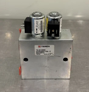 Terex 10.42.0068 Hydraulic Solenoid Valve 633AA00115A NEW! FREE SHIPPING! - Picture 1 of 9