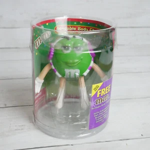Personaje corporal flexible verde M&M de Toysite 2004 coleccionable - Imagen 1 de 6