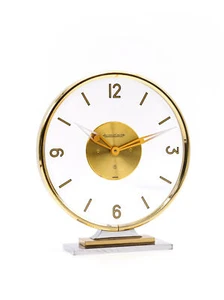 LeCoultre reloj de mesa con 8 días Mystery / Mysteriös - Imagen 1 de 9