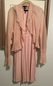 Midnight by Carole Hochman M Cloud Pink Negligee & Angel Eyes Pullover Bett Jacke - Bild 1 von 14