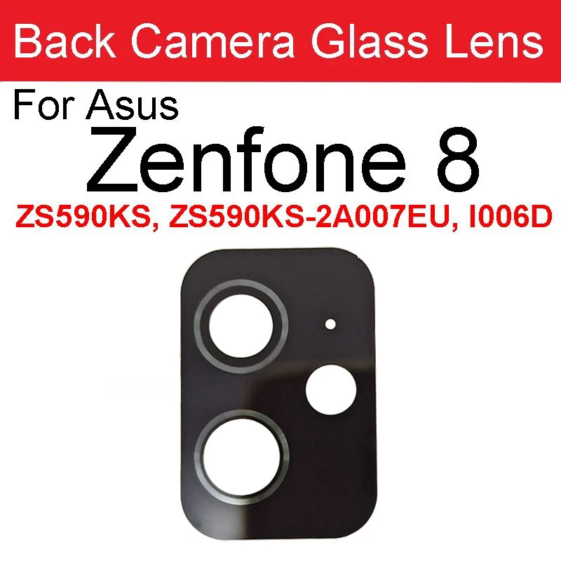 For Asus Zenfone 8 ZS590KS New Back Lens Rear Camera Glass Lens Replacement  - Image 1 of 1