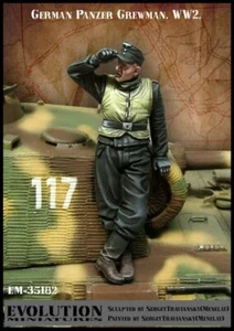 Evolution 35182 1/35 WWII German Panzer Crewman (4) - Picture 1 of 2