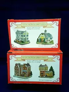 VTG Lot 0f 4 1999 Liberty Falls Americana Collection HSE 2A 2B HSE 7A 7B - Picture 1 of 7