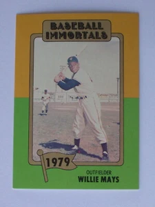 1980-88 BÉISBOL INMORTALES WILLIE MAYS #168 - Imagen 1 de 1
