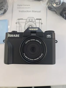 ISHARE 48 Mega Pixels Digital Video Camera w/ 16x Powerful Zoom - Black - Picture 1 of 4