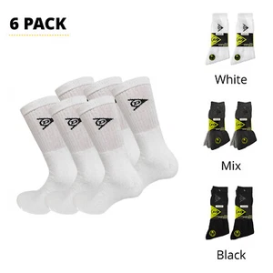 Dunlop 6 pares de calcetines cortos - suela de rizo - algodón - hombre - Imagen 1 de 6