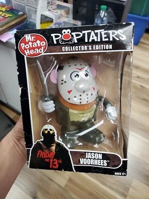 New 2015 Hasbro PopTaters Mr. Potato Head Friday The 13th Jason Voorhees Sealed - Image 1 of 4
