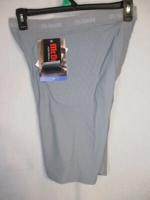 Pantalones Cortos Acolchados McDavid Nylon GRIS XL (38-40) Lycra Prenda Base NUEVO Foto 1 de 3