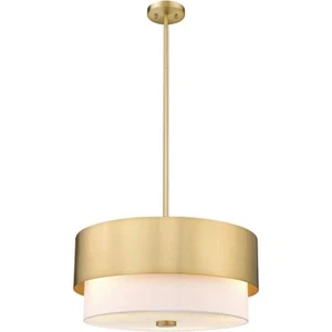 Z-Lite 495P18-MGLD Counterpoint Pendant, 3-Light 180 Total Watts, Modern Gold - Picture 1 of 8