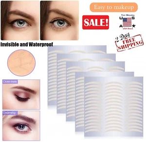 240× Invisible Lace Eye Lift Strips Double Eyelid Adhesive Style Tape Sticker US - Picture 1 of 12