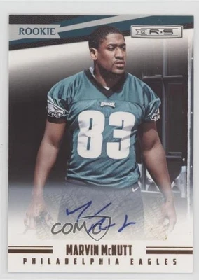 2012 Panini Rookies & Stars Rookie Signatures /299 Marvin McNutt #192 Auto RC - Image 1 of 2