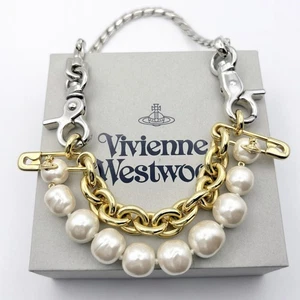 Collar Grande Vivienne Westwood Claude Excelente Raro de Japón - Imagen 1 de 9