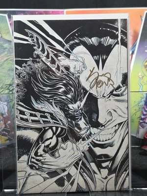 Vanish #1 1:100 Virgin Sketch Variant Ed McGuinness 2022 signed by Ryan Stegman  - Image 1 of 3