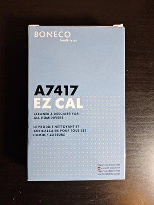 Boneco Healthy Air All Humidifier A7417 Ez Cal Cleaner Descaler New 3 Pack B7 - Image 1 of 2