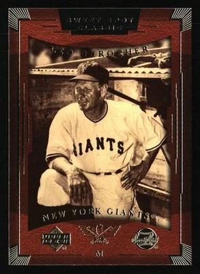 Leo Durocher 2004 Upper Deck Sweet Spot Classic #50 BASEBALL Card - Image 1 of 2