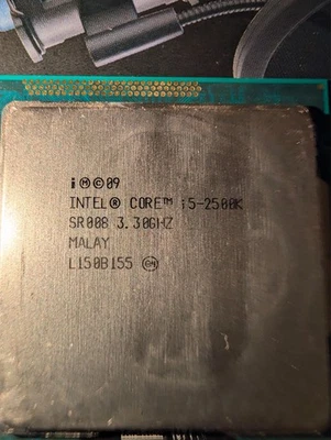 INTEL I5- 2500K USATO FUNZIONANTE - Immagine 1 di 3