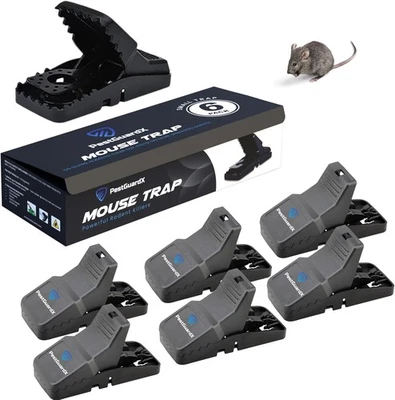 10 piezas grandes trampas para ratones ratas ratones asesinos trampa a presión poder roedor trampa de alta resistencia Foto 1 de 4