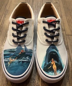 Scarpe Sperry x JAWS Striper nuove taglia 9 campione no rivendita - Foto 1 di 5