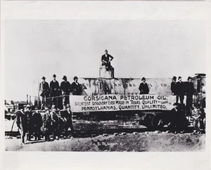 CORSICANA PETROLEUM OIL CO DISCOVERY * 1900s WILDCATTERS PETROLEUM FUELS photo - Picture 1 of 2