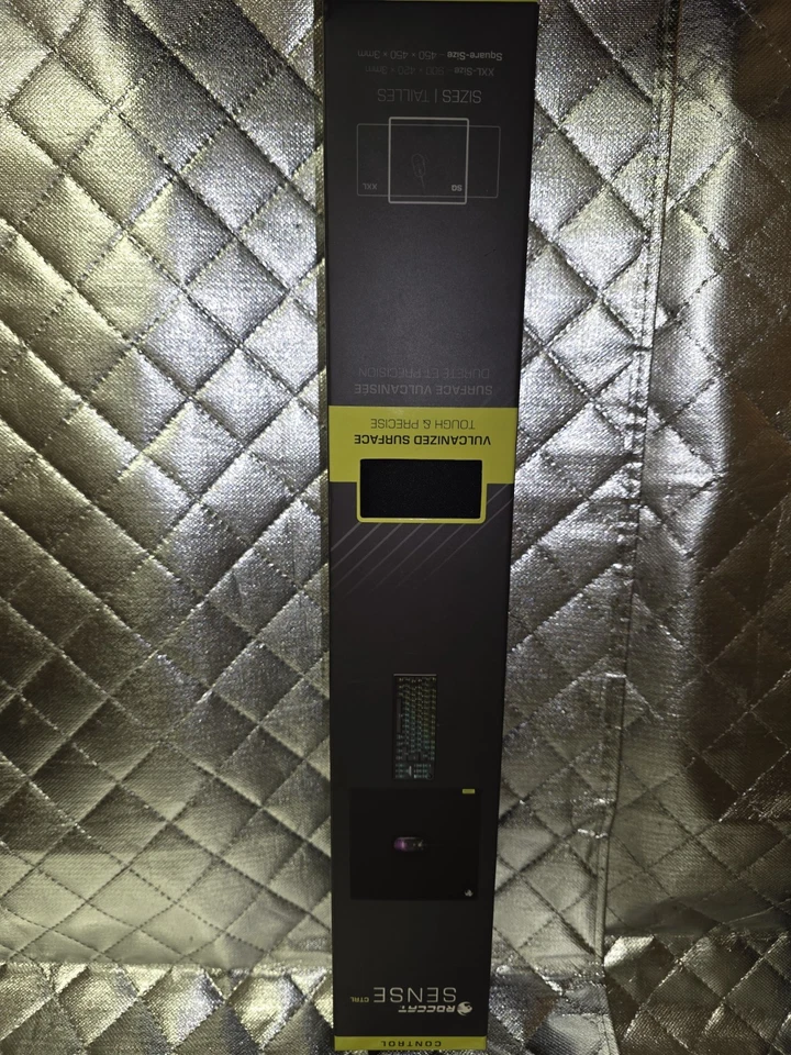 ROCCAT Sense CTRL Gaming Mouse Pad Vulcanized Surface Tough & Precise (NIB) - Image 1 of 4