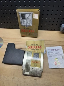 Legend of Zelda NES Nintendo Completo con Caja y Manual CAJA EN CAJA Y DESGASTE MANUAL - Imagen 1 de 9