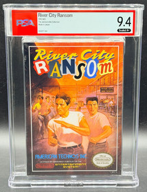 River City Ransom Nintendo NES CAMERICA Sealed New PSA 9.4 A+ NOT WATA
