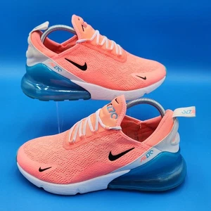 Nike Air Max 270 Lava Glow Pink Blue Black White CI5856-600 Size 9.5 - Picture 1 of 18