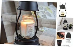 Our RUBBED BRONZE Candle Warmer Lamp for Top-Down Scented Jar Candle Melting - Picture 1 of 7