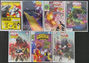 Godzilla vs Avengers #1, Lot, 7 Cover, NM/Better - Bild 1 von 8