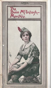 1906 BURR McINTOSH Monthly Magazine~PETER PAN COVER~Maude Adams~ALICE ROOSEVELT - Picture 1 of 8