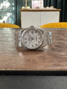 Rolex Datejust Oysterquartz White Dial Stahl Weissgold Ref. 17014 36mm - Bild 1 von 11