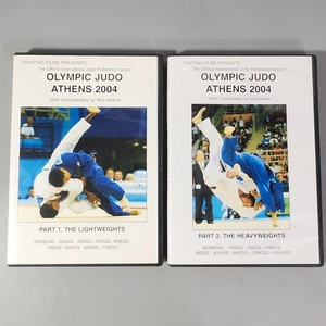 Olympic Judo Athens 2004 DVD Pt 1-2 Men Women Neil Adams IJF Light Heavyweights - Picture 1 of 19
