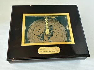 Mr. Christmas Musical Bell Symphonium One Disc Wooden Music Box FOR PARTS/REPAIR - Picture 1 of 6