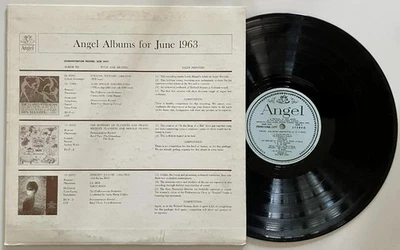 Angel Albums for June 1963 LP EX Angel SPRO-2368 Strauss Debussy Beethoven - Image 1 of 4