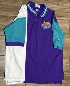 Cracker Barrel 500 NASCAR weiß/lila 100 % Baumwolle Poloshirt Größe XL hergestellt in den USA - Bild 1 von 4